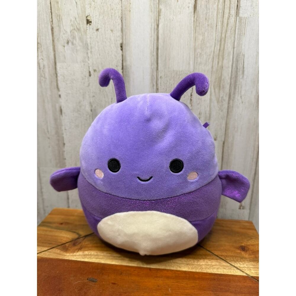 Squishmallows 8" Axel the Purple Beetle Plush Toy